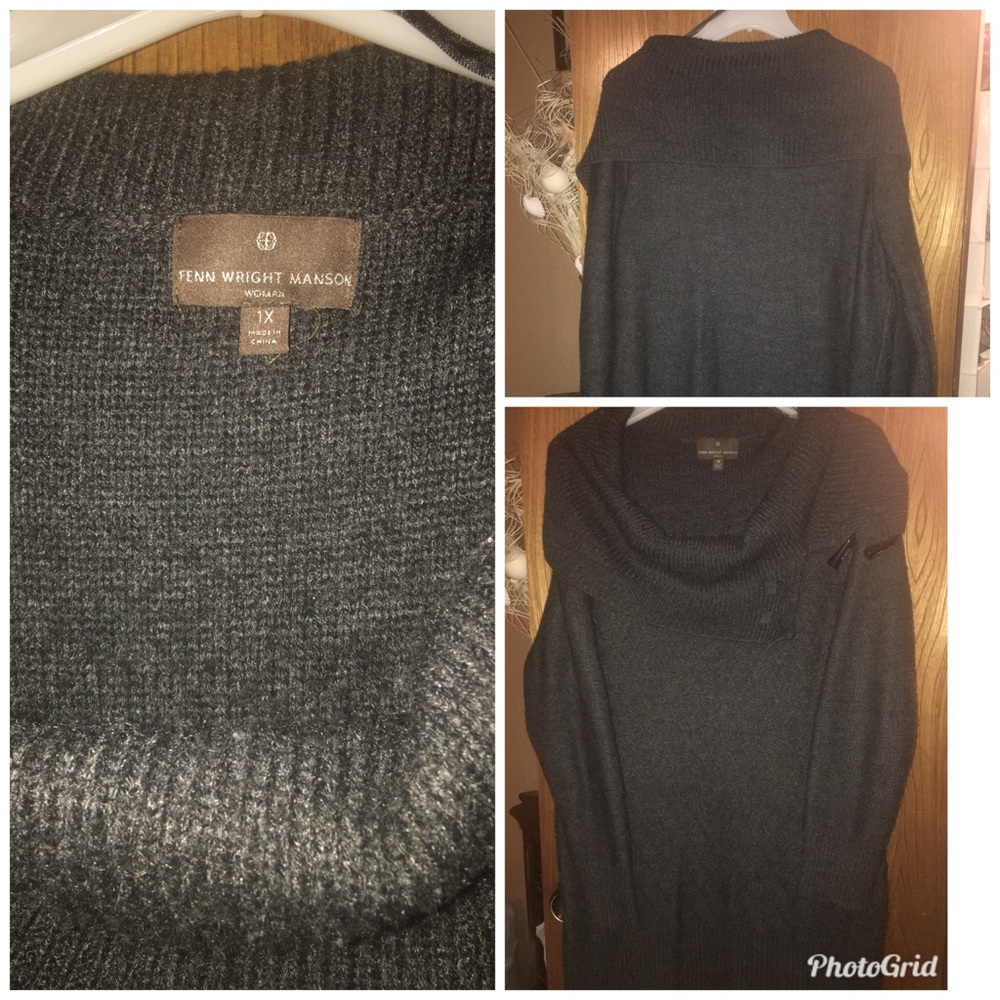 Gray sweater